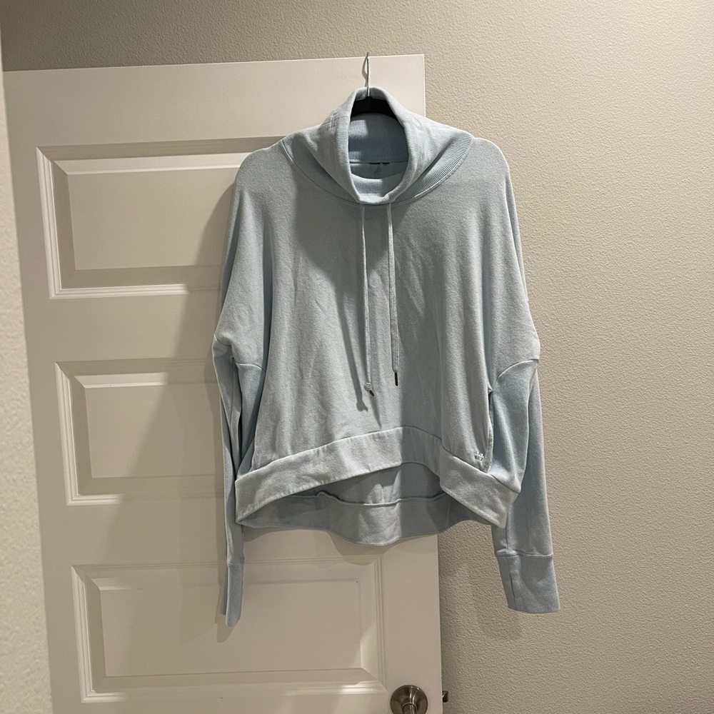 Sweaty Betty oversized blue sweater size large